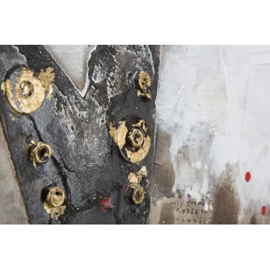 OBRAZ NA PŁÓTNIE GUITARS ARTY 120x3,5x90 cm